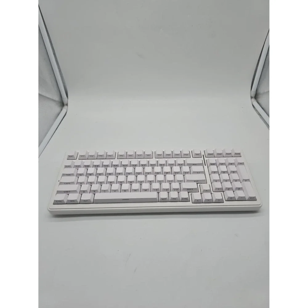 AULA F99 Wireless Mechanical Keyboard RGB Backlit Gaming White Hot-Swappable